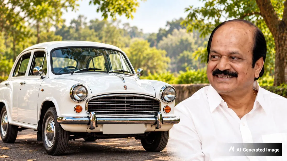 காலம் மாறினாலும் மாறாத கார் காதல்... அம்பாசிடரைப் புகழ்ந்த சபாநாயகர் ஜேசிடி பிரபாகர்!