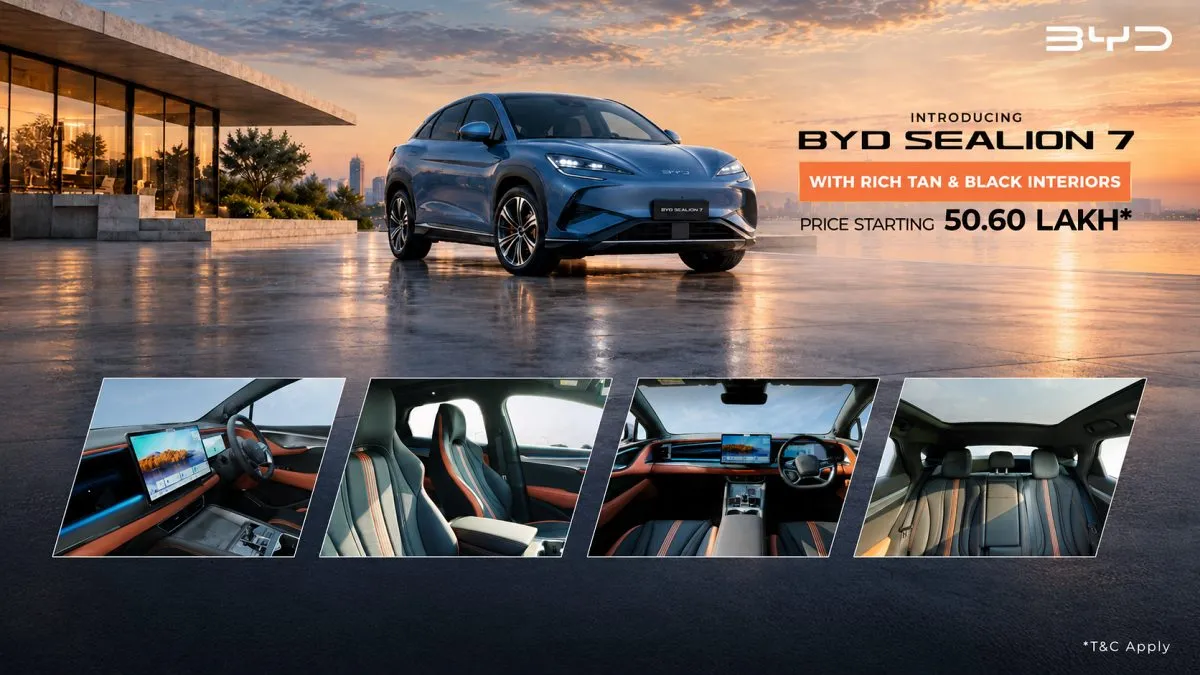 பண்டிகை கால ஸ்பெஷல்! BYD சீ லயன் 7 புதிய எடிஷன் அறிமுகம்: 150 யூனிட்டுகள் மட்டுமே விற்பனை!