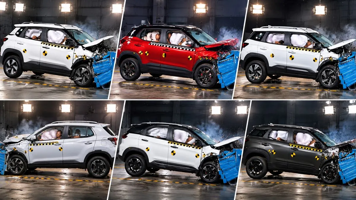 ரூ.10 லட்சத்திற்குள் 5 ஸ்டார் பாதுகாப்பு மதிப்பீடு பெற்ற சிறந்த SUV கார்கள்!