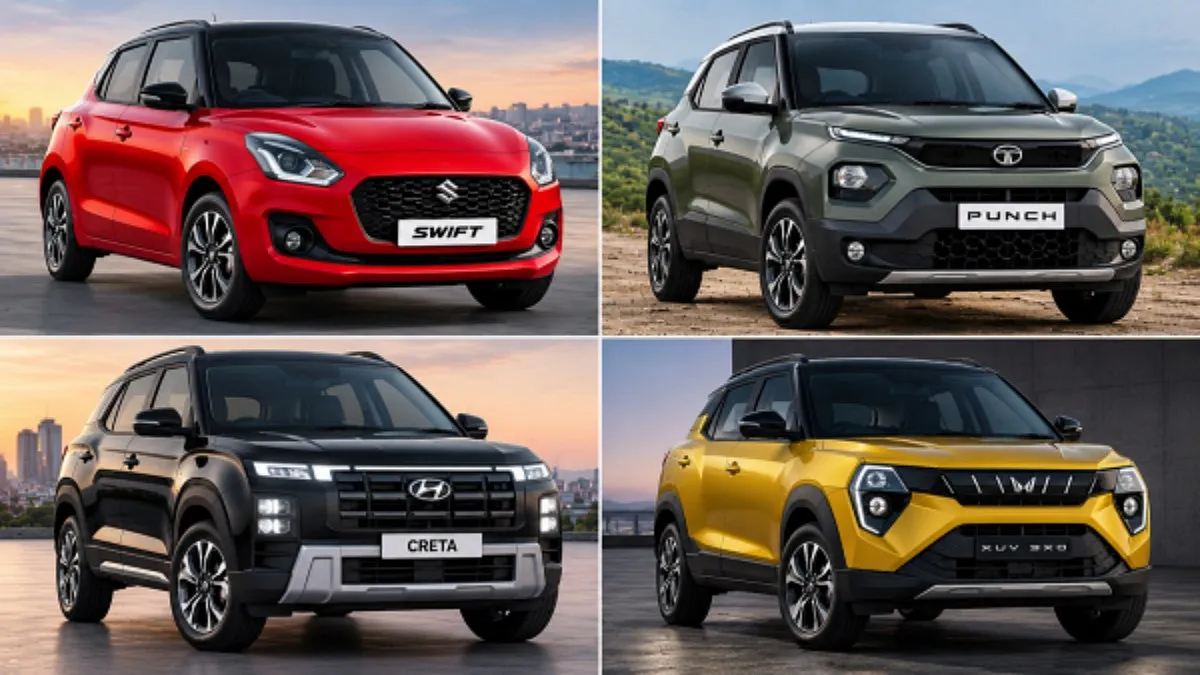 செப்டம்பரில் தமிழ்நாட்டில் டாப் 10 கார் நிறுவனங்கள்: மாருதி முதலிடம்; 2வது இடத்தில் டாடா!